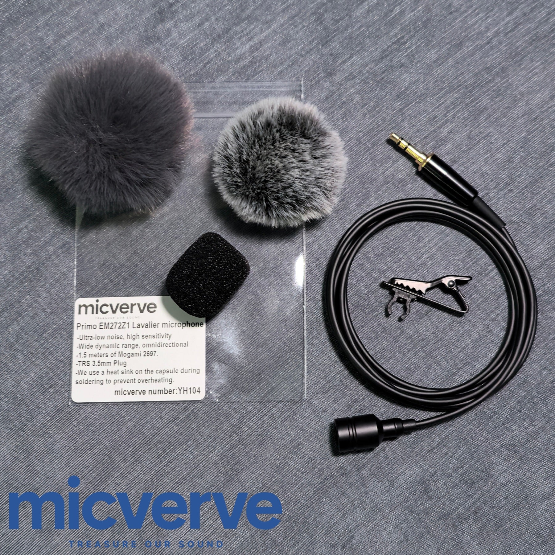 YH104 Primo EM272Z1 Lapel Mic