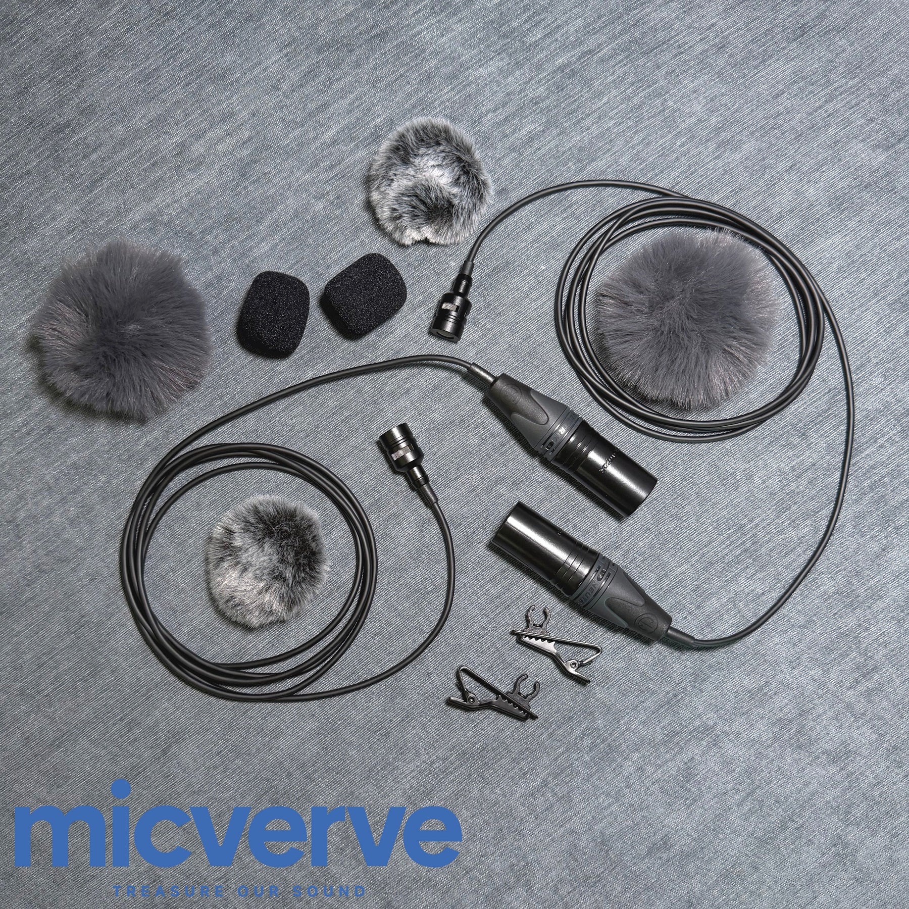EM264 XLR Version Matched Pair Microphone Set (A set includes two microphones)