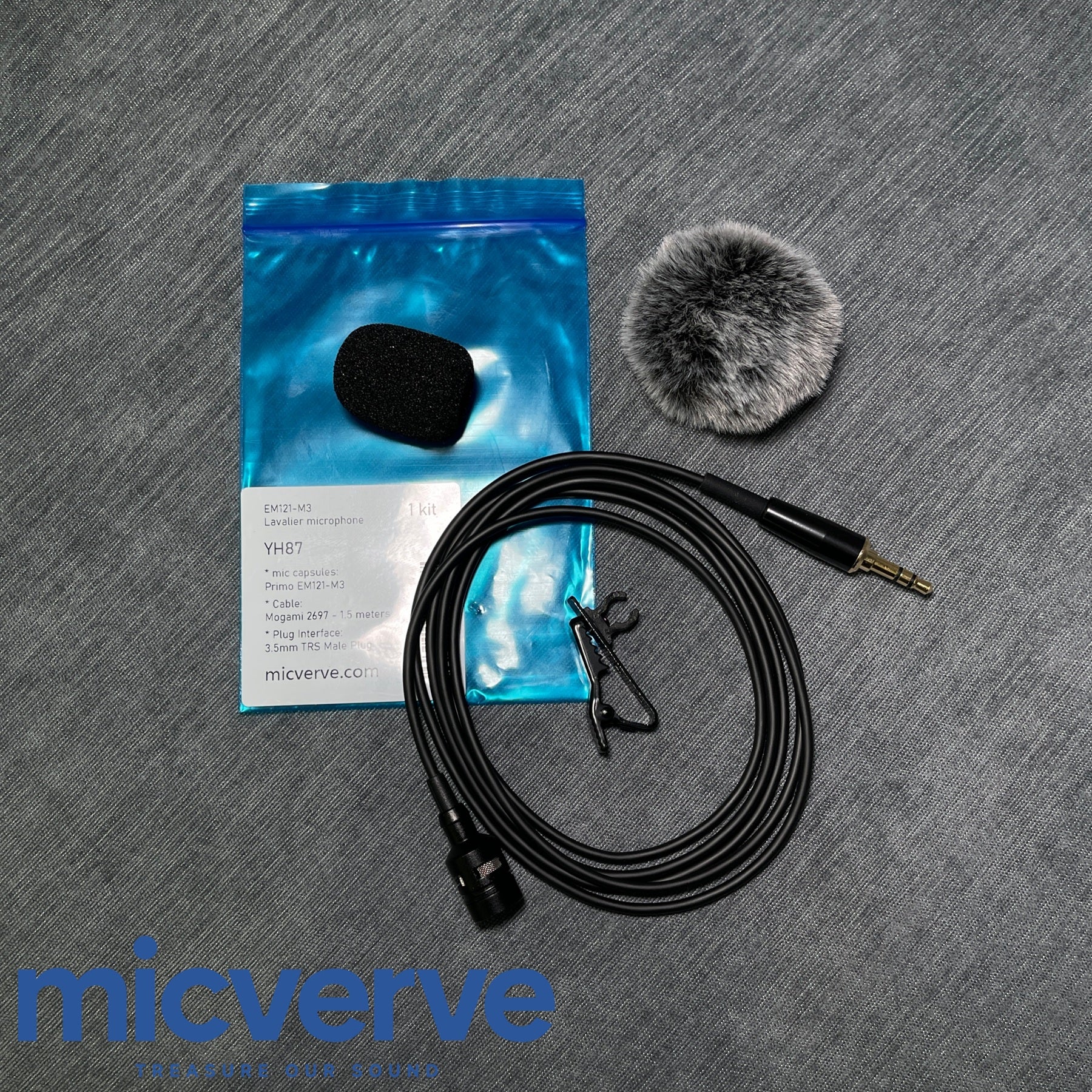 YH87 Primo EM121 Lapel Mic