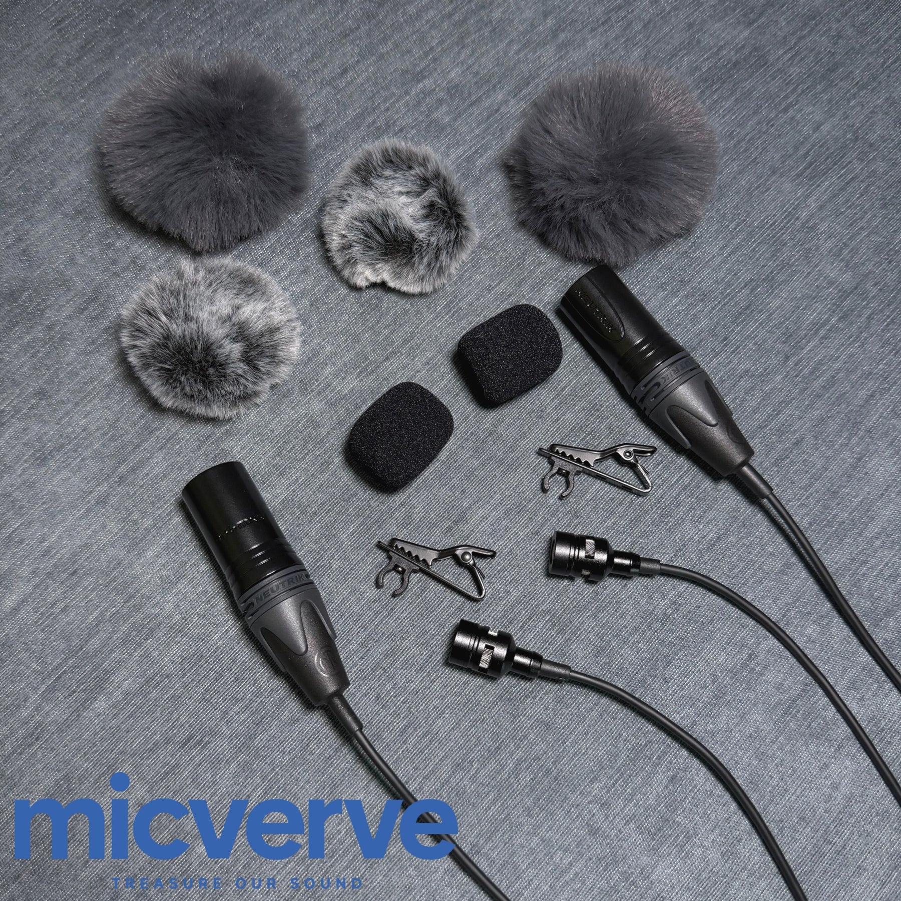EM264 XLR Version Matched Pair Microphone Set (A set includes two microphones)