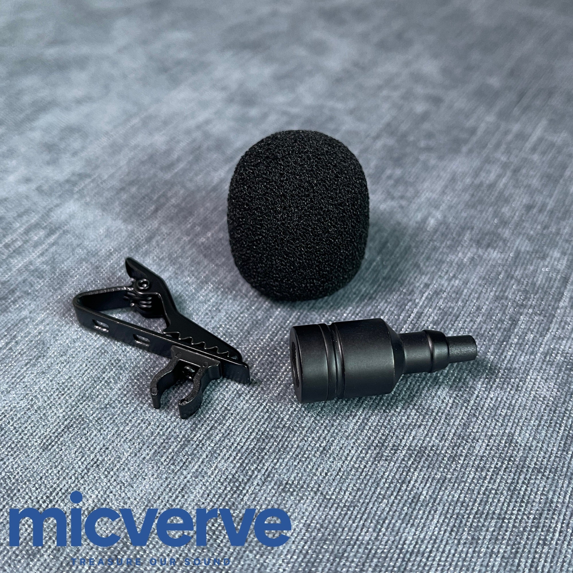 Lavalier microphone housing suitable for Primo EM272, EM273 and other 10mm diameter microphone capsules