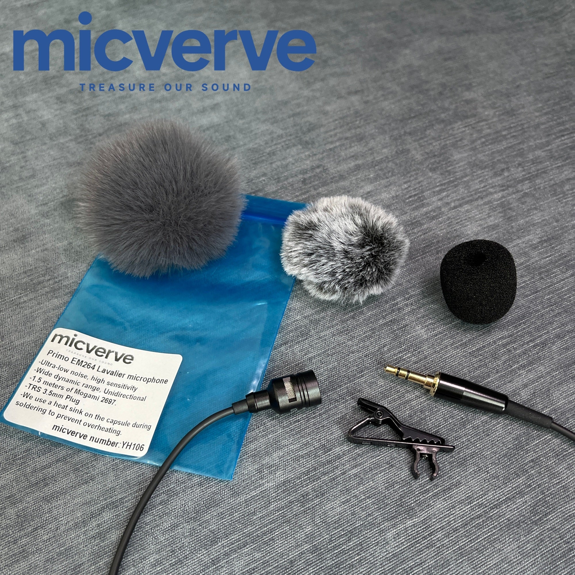 YH106 Primo EM264 Lapel Microphone