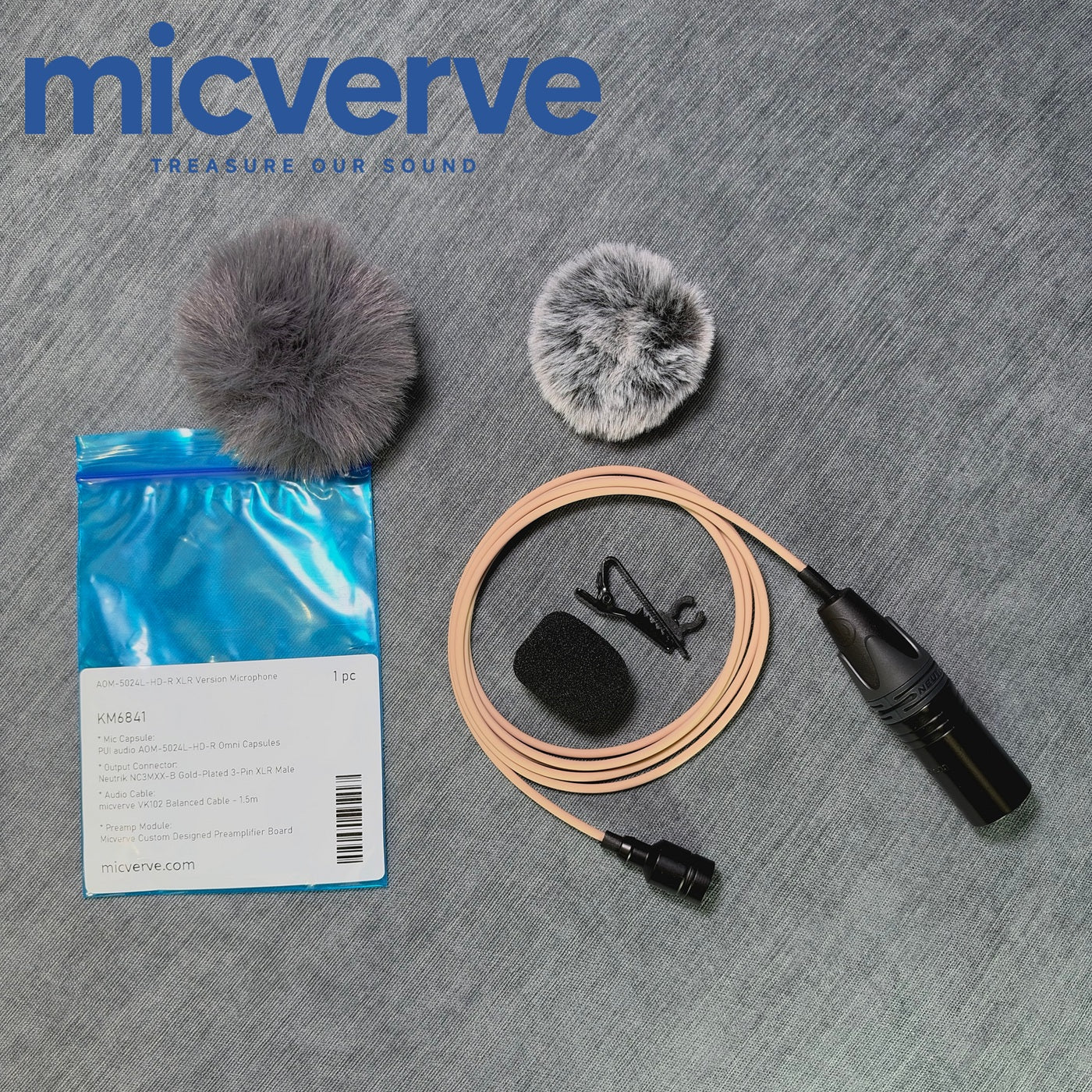 AOM-5024L-HD-R Single Unit XLR Version Microphone