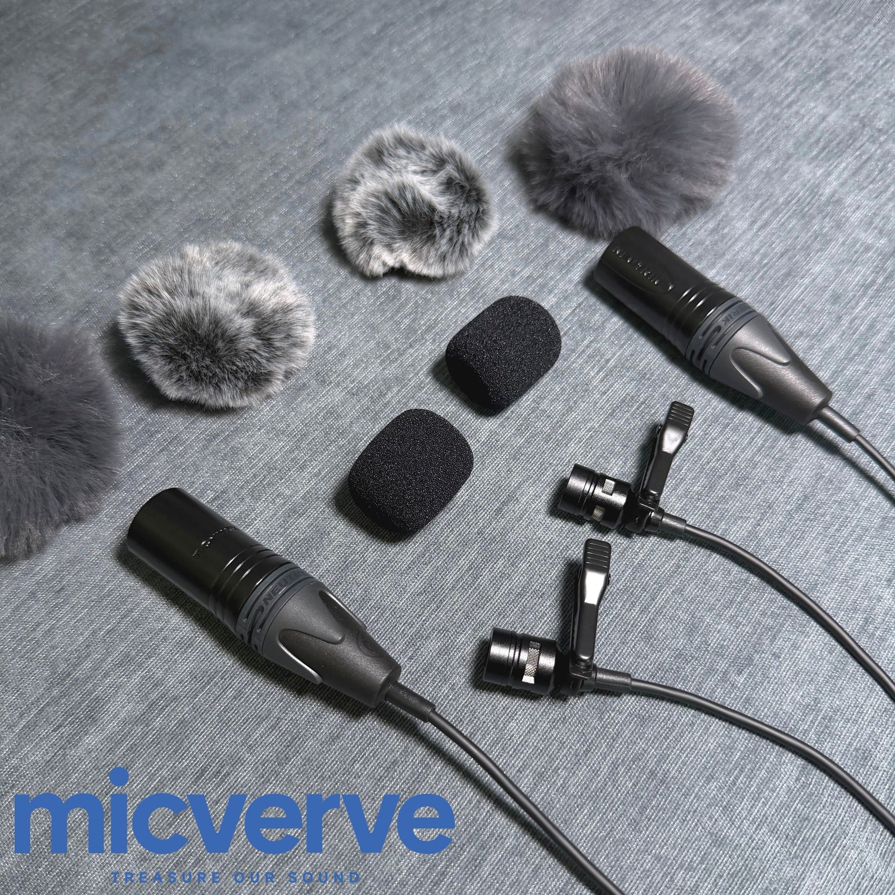 EM264 XLR Version Matched Pair Microphone Set (A set includes two microphones)