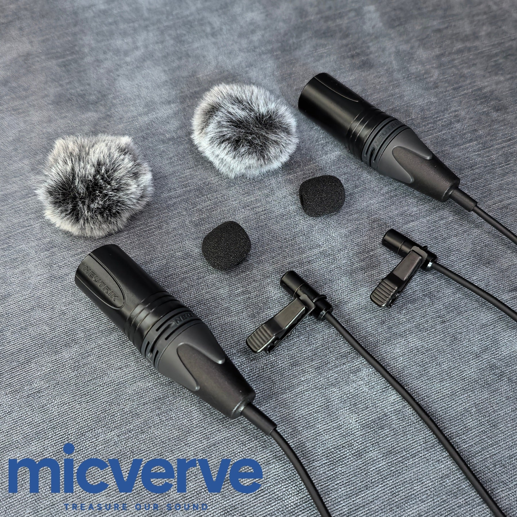 EM258 XLR Version Matched Pair Microphone Set (A set includes two microphones)