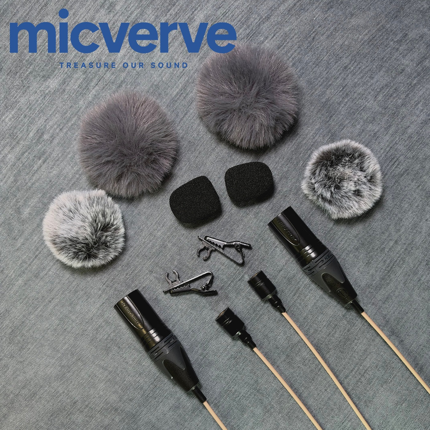 AOM-5024L-HD-R XLR Version Matched Pair Microphone Set (A set includes two microphones)
