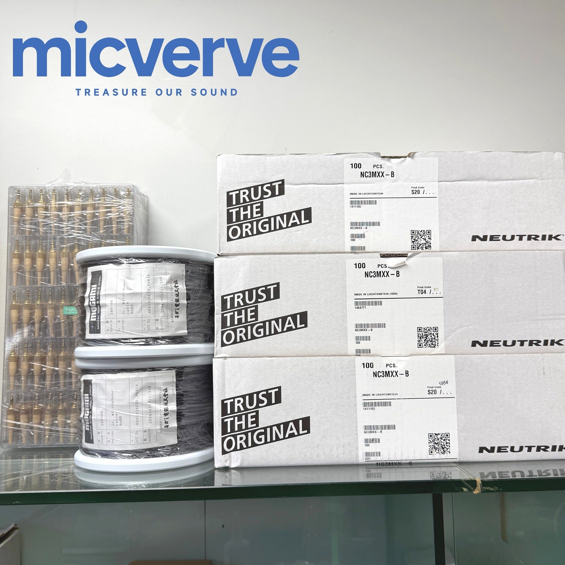 Micverve Custom Microphone Order Link | Custom Capsule, Cable Length, Plug & Stereo Pairing
