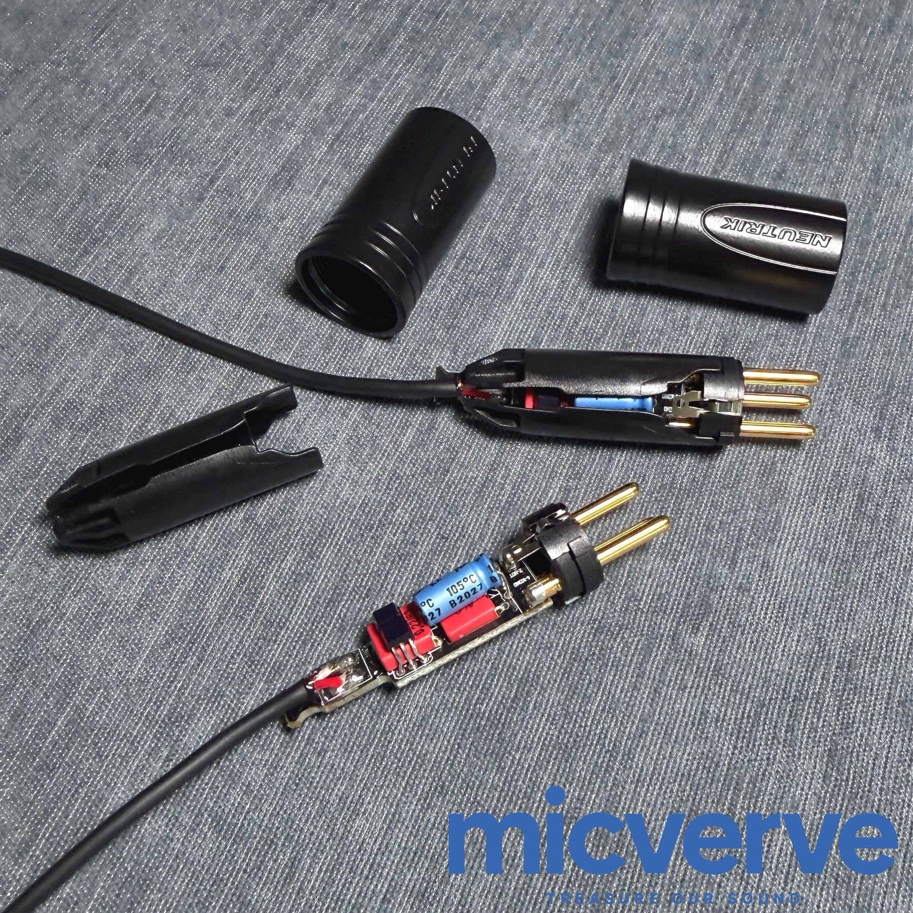 EM264 XLR Version Matched Pair Microphone Set (A set includes two microphones)