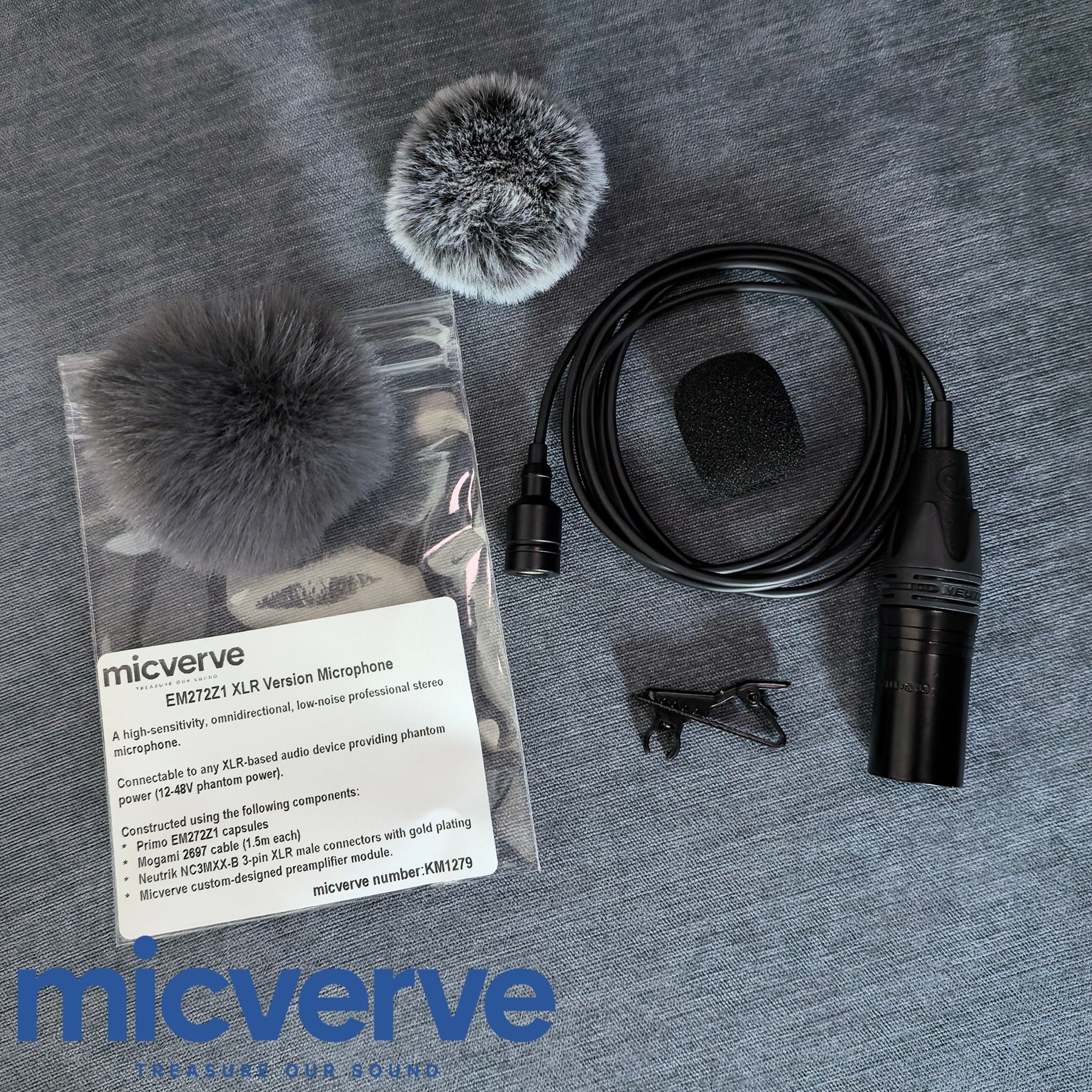EM272Z1 Single Unit XLR Version Microphone