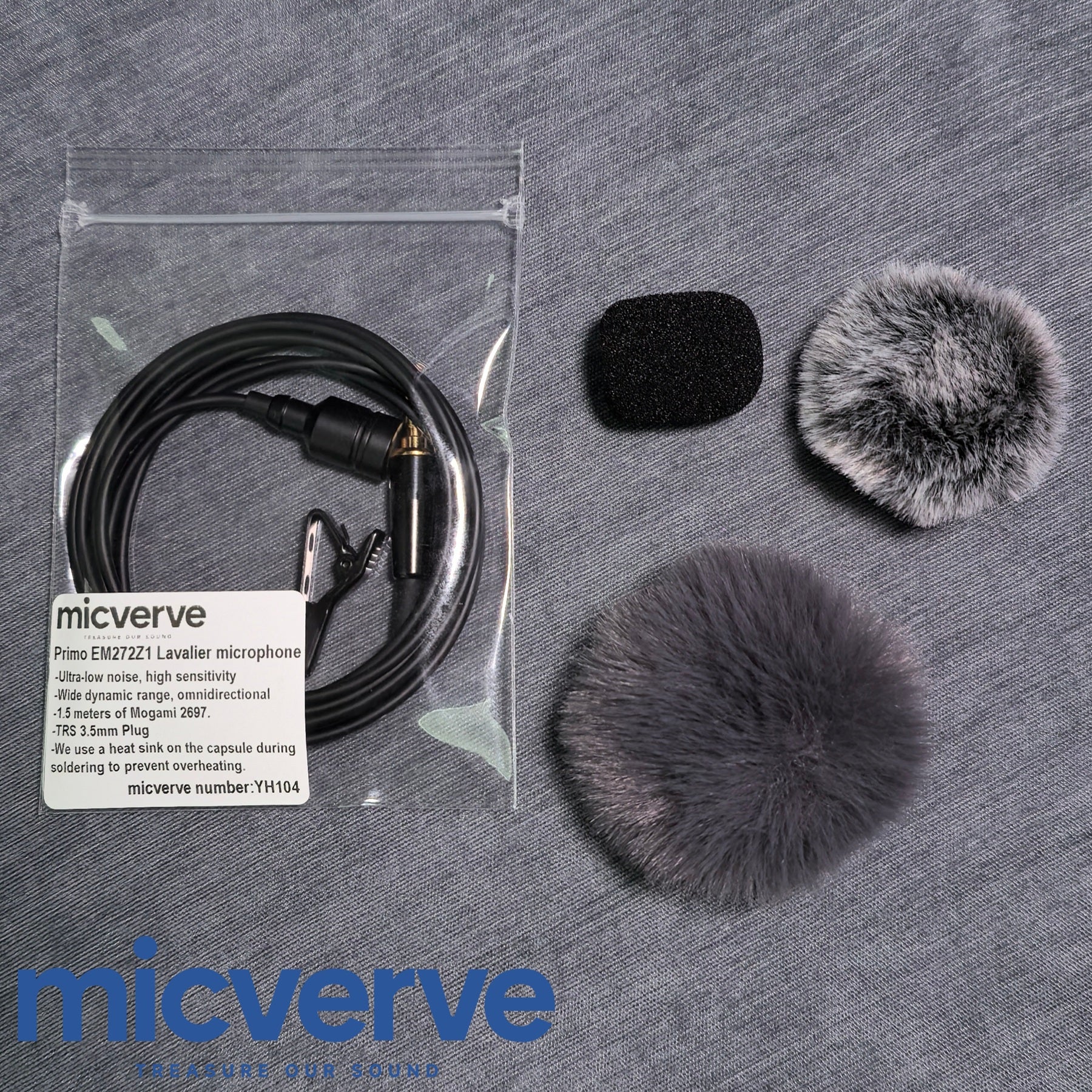 YH104 Primo EM272Z1 Lapel Mic