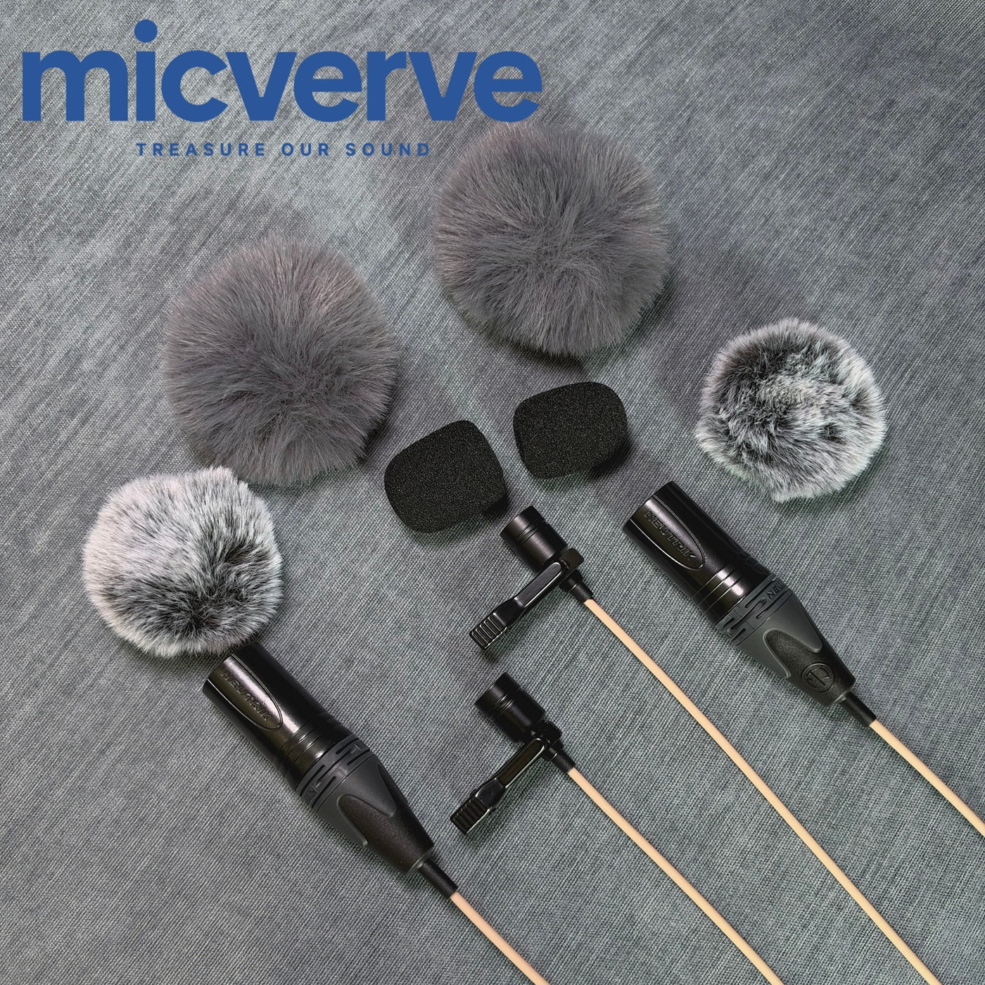 AOM-5024L-HD-R XLR Version Matched Pair Microphone Set (A set includes two microphones)