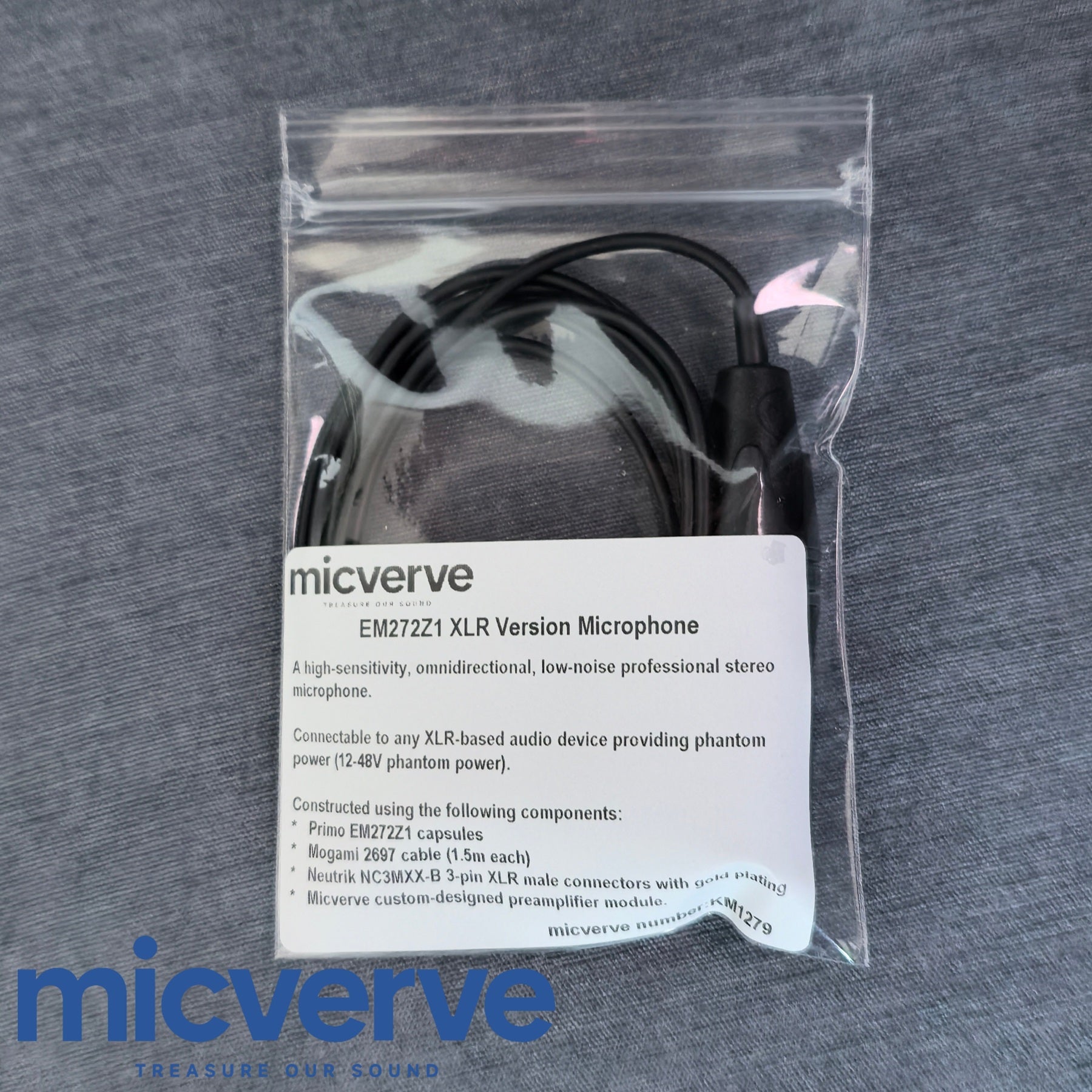 EM272Z1 Single Unit XLR Version Microphone