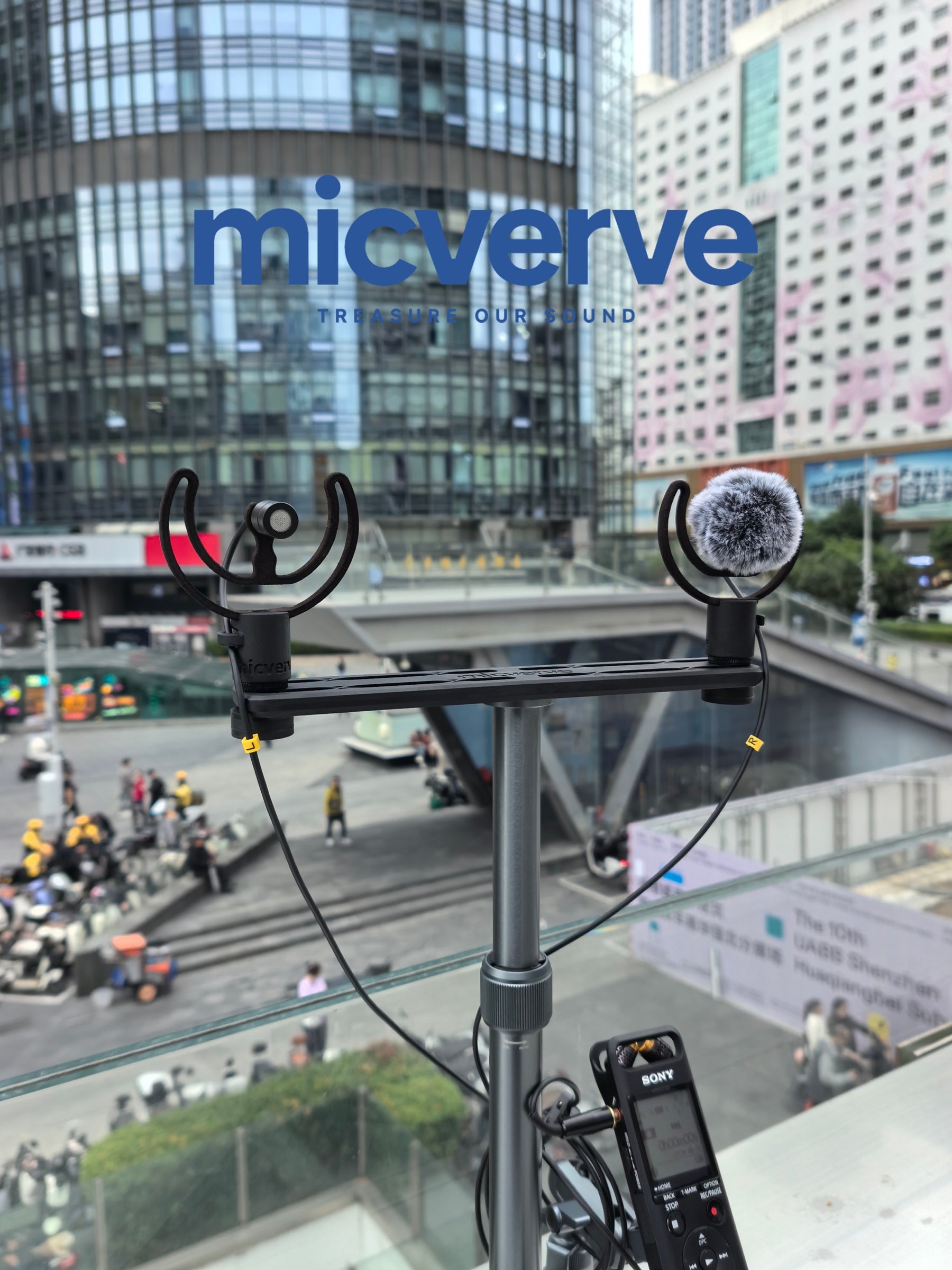 KM8400 Stereo Microphone Shock Mount Bracket