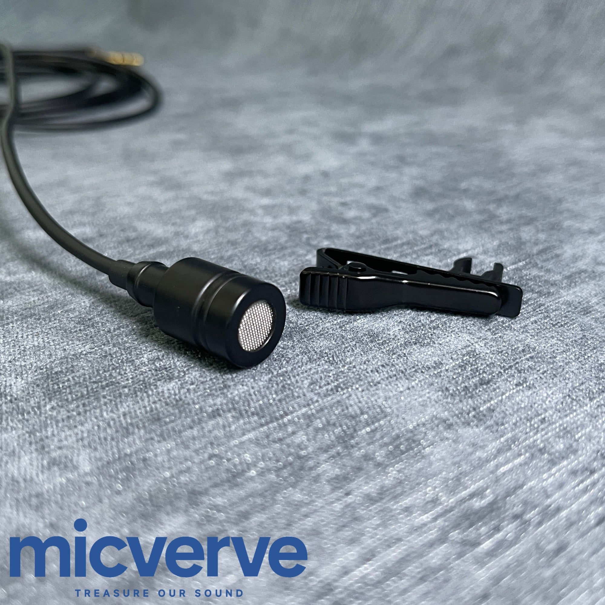 Lavalier microphone housing suitable for Primo EM272, EM273 and other 10mm diameter microphone capsules